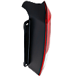 2000-2003 Ford Focus - Passenger Side Tail Light, without Bulb, Halogen, Clear and Red Lens, Wagon