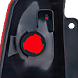 2000-2003 Ford Focus - Passenger Side Tail Light, without Bulb, Halogen, Clear and Red Lens, Wagon