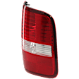 Passenger Side Tail Light, without Bulb, Halogen, Clear and Red Lens, Styleside, New Body Style, Production Date To August 8, 2005, Except H-Davidson Model
