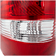 Driver Side Tail Light, without Bulb, Halogen, Clear and Red Lens, Styleside, New Body Style, Production Date To August 8 2005, Except H-Davidson Model