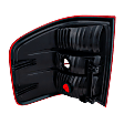 2004 Ford F-150 - Passenger Side Halogen Tail Light, Without bulb(s),  (Flareside), New Body Style, OE Replacement, Stepside