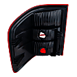 Passenger Side Tail Light, without Bulb, Halogen, Clear and Red Lens, Stepside (Flareside), New Body Style, CAPA CERTIFIED