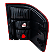 Driver Side Tail Light, without Bulb, Halogen, Clear and Red Lens,Stepside (Flareside), New Body Style
