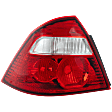 2007 Ford Five Hundred - Driver Side Halogen Tail Light, Without bulb(s), OE Replacement
