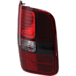 Passenger Side Tail Light, without Bulb, Halogen, Red and Smoked Lens, Harley-Davidson Edition Model, Production Date From August 9 2005, Styleside