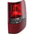 Passenger Side Tail Light, without Bulb, Halogen, Red and Smoked Lens, Harley-Davidson Edition Model, Production Date From August 9 2005, Styleside