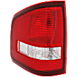 2008 Ford Explorer Sport Trac XLT - Driver Side Halogen Tail Light, Without bulb(s), OE Replacement, CAPA Certified