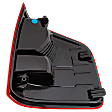 2008 Ford Explorer Sport Trac XLT - Driver Side Halogen Tail Light, Without bulb(s), OE Replacement, CAPA Certified