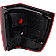 2008 Ford Expedition - Passenger Side Halogen Tail Light, Without bulb(s), OE Replacement, Sport Utility