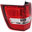 2008 Ford Expedition - Passenger Side Halogen Tail Light, Without bulb(s), OE Replacement, Sport Utility