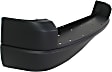 Rear Primed Bumper Cover, NBX/XLT Model, With Step Pad Provision, Without Parking Aid Sensor Holes