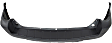 Rear Bumper Cover, Textured, For Models Without Appearance and No Boundaries Packages, Without Parking Aid Sensor Holes, Without Fender Flare Holes, CAPA Certified