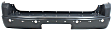 2002-2006 Ford Explorer - Rear Primed Bumper Cover, With Step Pad Provision and Parking Aid Sensor Holes