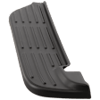 Passenger Side, Upper Bumper Step Pad, Black