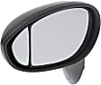 Driver Side Mirror, Power Adjust, Manual Folding, Heated, Paintable, No Signal Light, No Memory, No Puddle Light, No Auto-Dimming, With Blind Spot Glass, Type 1