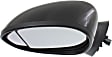 Driver Side Mirror, Power Adjust, Manual Folding, Heated, Paintable, No Signal Light, No Memory, No Puddle Light, No Auto-Dimming, With Blind Spot Glass, Type 1