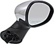 Passenger Side Mirror, Power Adjust, Manual Folding, Heated, Chrome, No Signal Light, No Memory, No Puddle Light, No Auto-Dimming, No Blind Spot Feature, Type 1