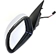 Driver Side Mirror, Power Adjust, Manual Folding, Heated, Chrome, No Signal Light, No Memory, No Puddle Light, No Auto-Dimming, No Blind Spot Feature