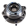 102308 Front, Driver or Passenger Side Wheel Hub, 5 Lugs, AWD