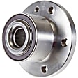 805753AA Front, Driver or Passenger Side Wheel Hub, With Bearing