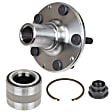 WH90291K Rear, Driver or Passenger Side Wheel Hub, OE Replacement Series