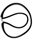 G4157 Direct Fit Back Glass Weatherstrip, Sold Individually
