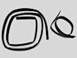 KD1014 Front or Rear, Driver and Passenger Side, Upper Weatherstrip Kit, Set of 2