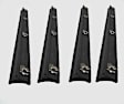 KD2030 Door Glass Weatherstrip - Set of 4