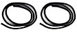 2001 Dodge Durango - Door Seal, Set of 2