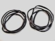 2001 Jeep Wrangler - Weatherstrip Kit, With Outer Reveal Molding