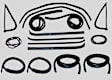 KF1005-16 Weatherstrip Kit, Kit