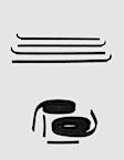 KF2023 Door Window Belt Weatherstrip