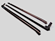 KF2072 Driver and Passenger Side, Inner and Outer Weatherstrip Kit, Set of 4