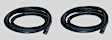 KF3020 Front, Driver and Passenger Side Weatherstrip Kit, Set of 2
