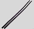 KG1004 Driver and Passenger Side, Upper Weatherstrip Kit, Set of 2