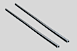 KG1005A Driver and Passenger Side Weatherstrip Kit, Set of 2