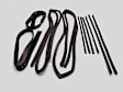KG1006-10 Driver and Passenger Side Weatherstrip Kit, Set of 10