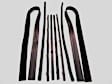 1969 Chevrolet K20 Suburban - Weatherstrip Kit, Belts With Vents