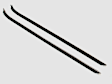 KG2015 Door Glass Weatherstrip - Set of 2