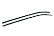 KG2019 Door Glass Weatherstrip - Set of 2