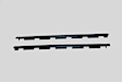 KG2041 Door Glass Weatherstrip - Set of 2