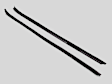 KG2097 Door Glass Weatherstrip - Set of 2