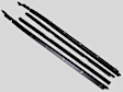 1993 Chevrolet Camaro - Door Glass Weatherstrip - Set of 4