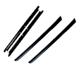 KG2189 Rear, Driver and Passenger Side, Inner and Outer Weatherstrip Kit, Kit