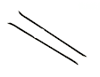 KG2190 Door Glass Weatherstrip - Set of 2