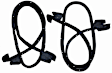 1972 Oldsmobile Cutlass - Door Seal Kit - Set of 2