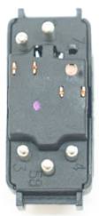 124-820-45-10 Front or Rear, Passenger Side Window Switch, Located in Center Console