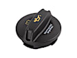 170554 Oil Filler Cap - Black, Plastic, Direct Fit, Sold Individually