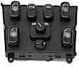 44735 Window Switch (Quadruple) with Mirror Adjustment - Replaces OE Number 163-820-66-10