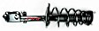 1333548L Rear, Driver Side Fully Loaded Strut, FCS OE Replacement